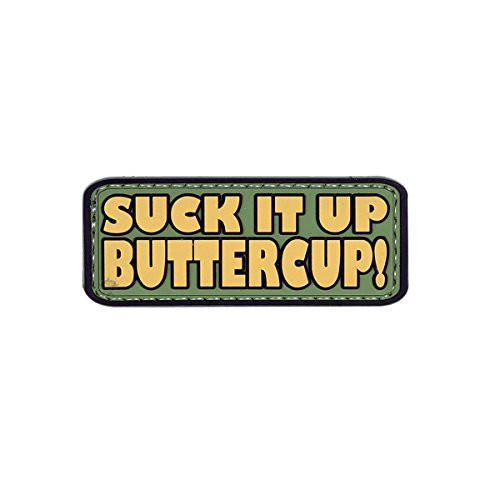 5ive Star Gear  inchButtercup Quote Morale Patch  One Size  Multi-Colored