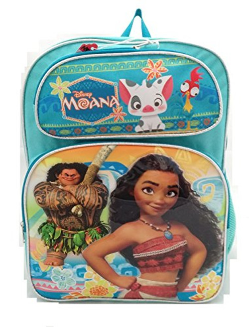 New Disney Moana and Maui 16 inch Large Children backpack New Disney Moana and Maui 16 inch Large Children backpack