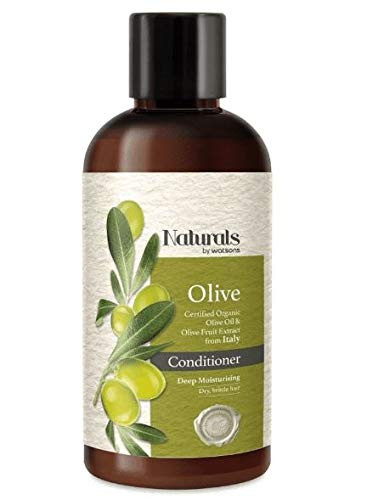 WATSONS NATURALS BY WS Olve Conditioner 100ml -This conditioner nourishes dry hair and seals in moisture to improve manageability.