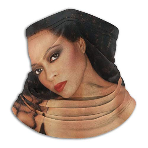Microfiber Neck Warmer Face Bandana Bandanas For Dust Outdoors Soft Microfiber Headwear Scarf Neck Gaiter-Diana Ross