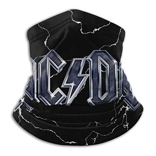 Microfiber Neck Warmer Face Bandana Bandanas For Dust Outdoors Soft Microfiber Headwear Scarf Neck Gaiter-ACDC