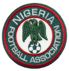 Nigeria Football Association Round Iron on 2.5 inch Patch Crest Badge New