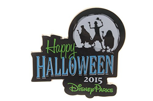 Disney Haunted Mansion Ghost 2015 Happy Halloween Pin