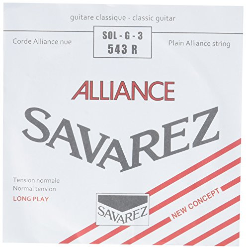 Savarez Strings 543R Bronze Classical Guitar Strings  Medium  Pack of 10