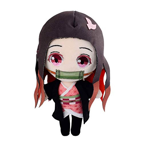 Demon Slayer Plush 8   Nezuko Plushie Cute Kimetsu No Yaiba Anime Character Plush Toy Doll Soft Cartoon Plush Figure Stuffed Toys Gifts for Kids Adults Anime Fans