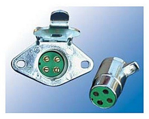 Pollak 11-408 RV Trailer Camper Trailer Wiring 4-Way Connector