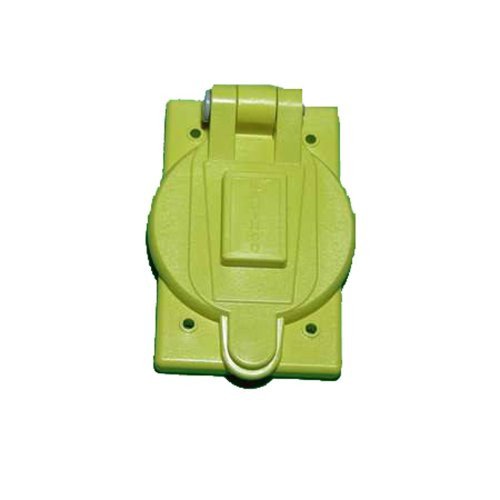 Marinco 7420CR Marine Waterproof Electrical Cover with Lift Lid (Fits 15, 20, 30-Amp Single Receptacles)