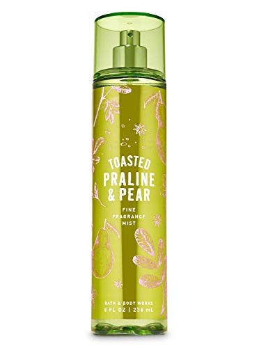 Bath  and  Body Works TOASTED PRALINE  and  PEAR Fine Fragrance Mist 8 fl oz   236 mL