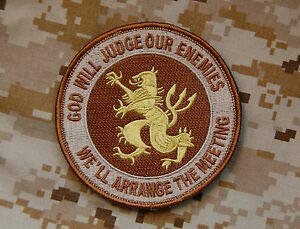 Navy Seal Team 6 DEVGRU Squadron Patch AOR1 No Easy Day Zero Dark Thirty MOH