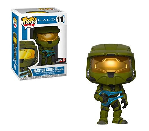 Funko Pop! Halo: Master Chief [With Energy Sword] #11 - [GameStop Exclusive! - RARE!]