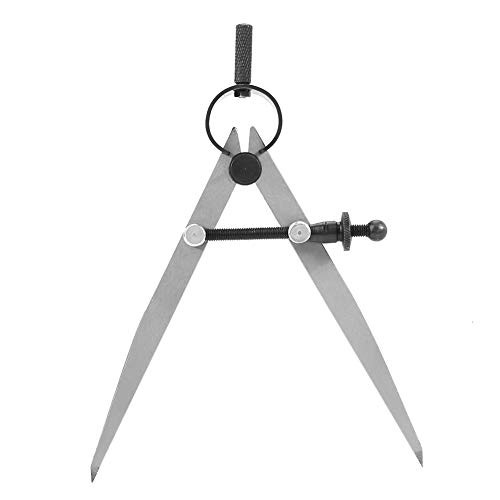 100mm Leather Craft Compasses  Leather Scratch Compass Leather Wing Divider Edge Creaser Spring Rotating DIY Sewing Tools  Leather Craft Compass Wing Divider