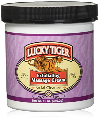Lucky Tiger Exfoliating Facial Massage Cream  12 Ounce