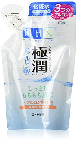 Hada Labo Rohto Gokujun Hyaluronic Lotion Moist Refill  170ml 5.7 fl. oz.