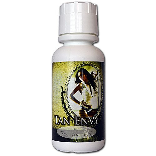Tan Envy European Blend 8 oz of 11.5 percent  Dark DHA Sunless Airbrush Spray Tanning Solution