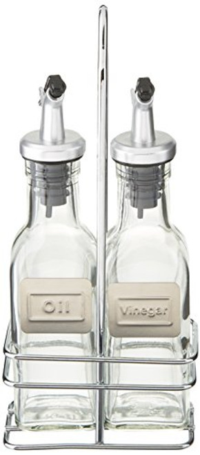 Cuisinox Oil and Vinegar Cruet Set with Caddy Cuisinox Oil and Vinegar Cruet Set with Caddy