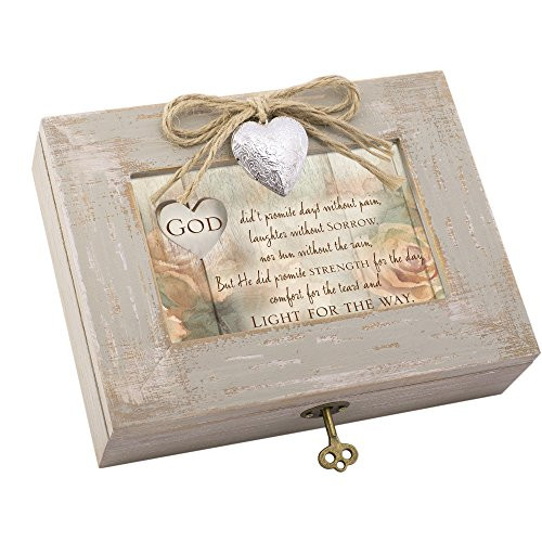 Cottage Garden God Promise Strength Natural Taupe Wood Locket Music Box Plays How Great Thou Art Cottage Garden God Promise Strength Natural Taupe Wood Locket Music Box Plays How Great Thou Art