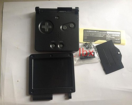 Replacement Full Housing Shell Part Case Cover for Nintendo GBA SP Gameboy Advance SP Color Black