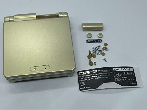 Replacement Full Housing Shell Part Case Cover for Nintendo GBA SP Gameboy Advance SP Color Gold