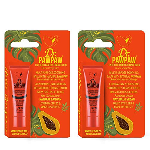 Dr. Pawpaw Multi-Purpose Balm - No Fragrance Balm  for Lips  Skin  Hair  Cuticles  Nails  and Beauty Finishing - 10 mL