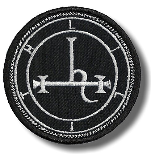 Sigil of Lilith - embroidered patch  8 X 8 cm. by Patch shop
