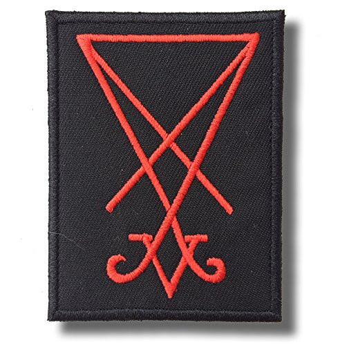 Sigil of Lucifer - Embroidered Patch 6 x 8 cm