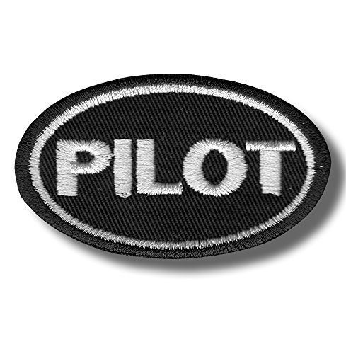 Pilot - Embroidered Patch 7 x 4 cm