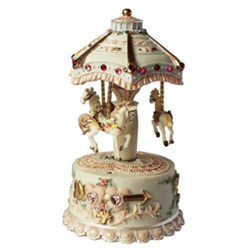 Musicbox Kingdom "Eine Kleine Nachtmusik Carousel with Melody Decorative Box