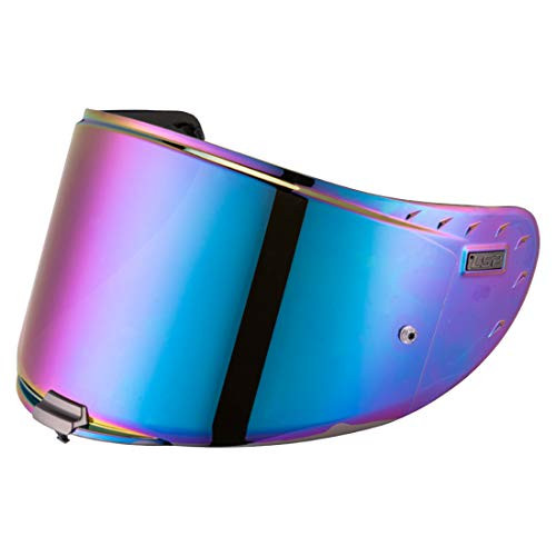 LS2 Helmet Challenger Visor Street Full Face Helmet Shield Challenger Helmets Accessories -Rainbow-