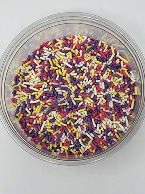 Spring Mix Sprinkles Pastel Jimmies Bakery Topping 1 pound colored sprinkles Spring Mix Sprinkles Pastel Jimmies Bakery Topping 1 pound colored sprinkles