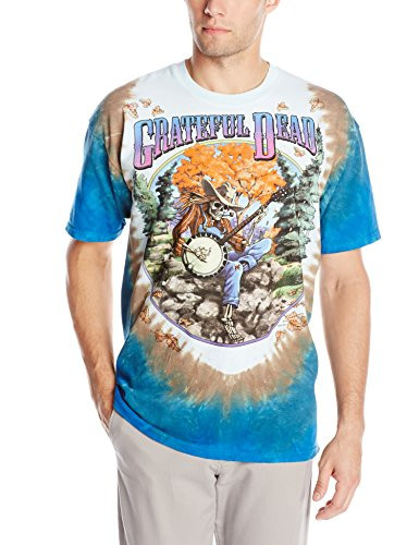 Liquid Blue Men s Grateful Dead Banjo T-Shirt  Multi  X-Large