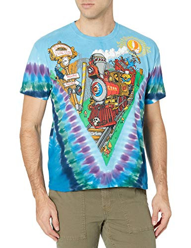 Liquid Blue Men s Grateful Dead Casey Jones T-Shirt  Multi  Large