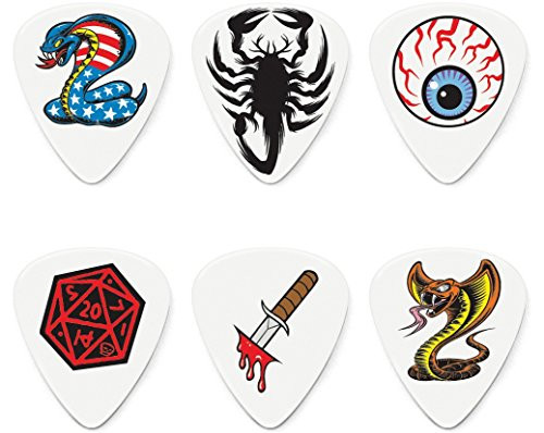 Dunlop BL116P.73 Dirty Donny Series 2 Picks  Assorted  .73mm  6 Player s Pack