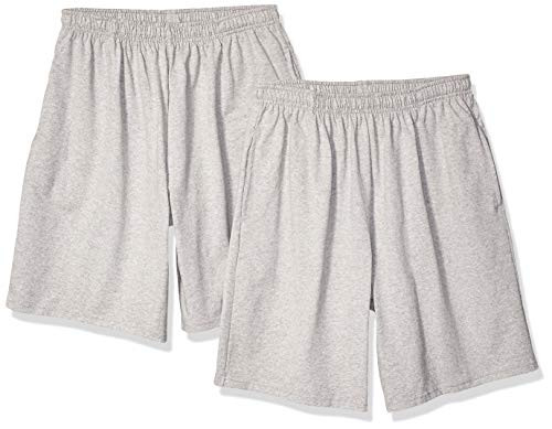 Soffe Men s Classic Cotton Pocket Short  Oxford -2 Pack-  Large