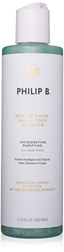 Philip B Nordic Wood Hair & Body Shampoo - 11.8 Ounces