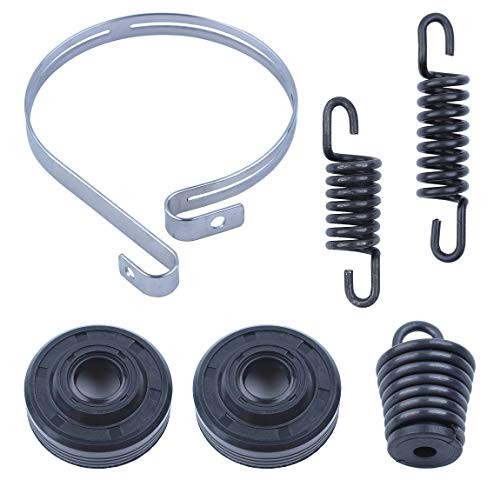 AV Buffer Mount Spring Brake Band Oil Seal Kit For Partner 350 351 370 371 390 420 Chainsaw Isolator Shock Replacement Parts