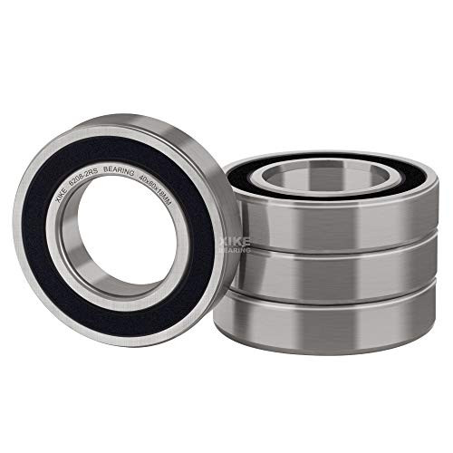 XiKe 4 Pcs 6208-2RS Double Rubber Seal Bearings 40x80x18mm Pre-Lubricated and Stable Performance and Cost Effective Deep Groove Ball Bearings. XiKe 4 Pcs 6208-2RS Double Rubber Seal Bearings 40x80x18mm Pre-Lubricated and Stable Performance and Cost Effective Deep Groove Ball Bearings.