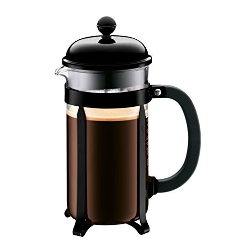Bodum Chambord French Press Coffee Maker, 34-Ounce, White