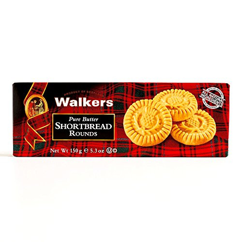 Walkers Shortbread Rounds 5.3 oz each -6 Items Per Order- Walkers Shortbread Rounds 5.3 oz each -6 Items Per Order-