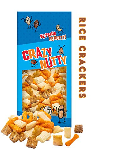 Rice Crackers - 8 Ounces - Crunchy and Nutritious Snack
