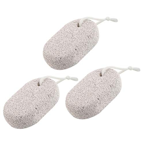 SUPVOX 3pcs natural earth lava pumice stone callus remover for feet hand