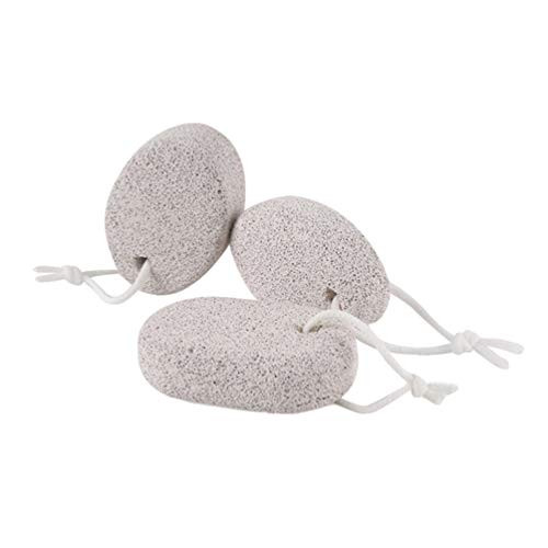 SUPVOX 3pcs natural earth lava pumice stone callus remover for feet and hands