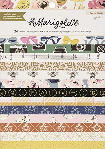 Crate Paper Paper PAD 6X8  Maggie Holmes Marigold
