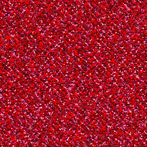 American Crafts Red Flash Coredinations Specialty Cardstock Glitter Silk 20 Pack of 12 x 12 Inch  Large