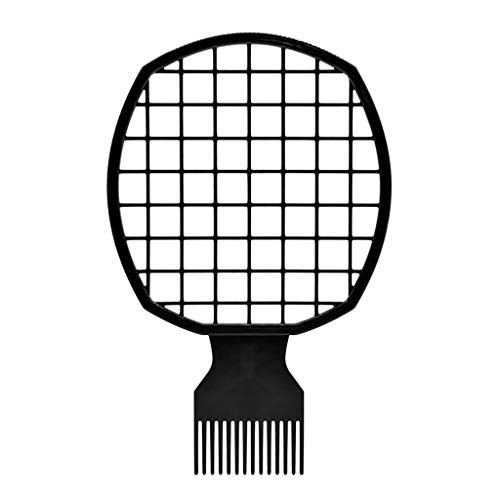 Fewear Twist Comb for Natural Hair  and  Dreads  Curl Hair and Weave Dreadlocks  fro Hair Coil Pick Combs 2 in 1 Twist Afro Natural Hair Comb -Black-