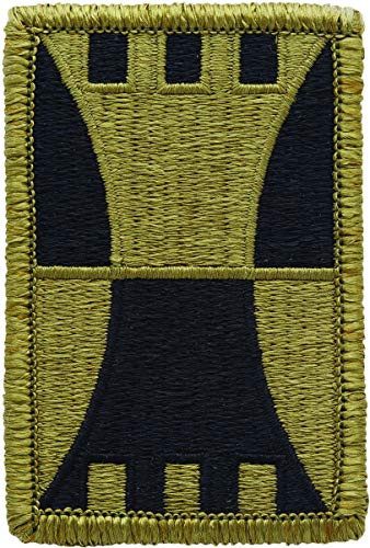 416th Engineer Brigade Scorpion OCP Patch with Fastener