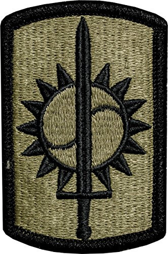8th Military Police -MP- Brigade Patch -Scorpion OCP with Fastener-