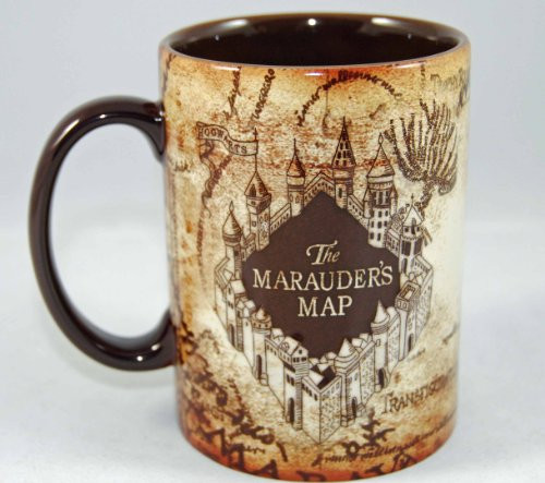 Wizarding World of Harry Potter Marauder's Map Ceramic Mug