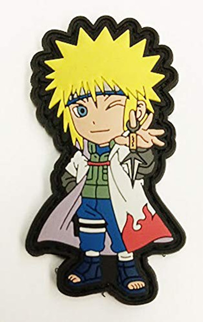 Naruto Shippuden PVC Hook  and  Loop Patch - Minato Namikaze