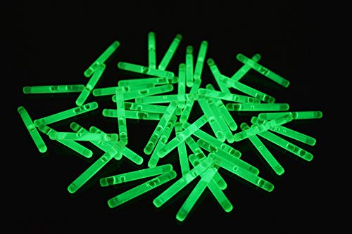 DirectGlow 1.5 inch Mini Glow Sticks -Green  50 Count-
