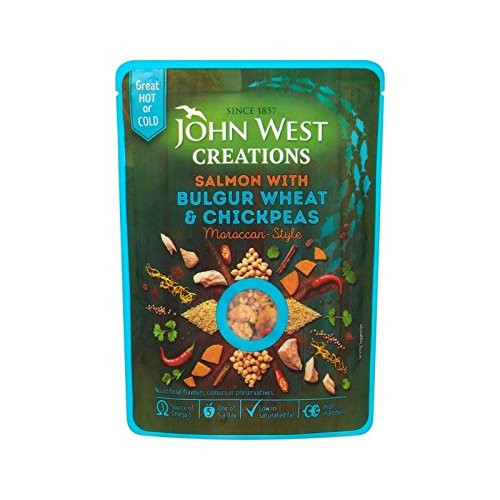 John West Creations Moroccan Salmon 180g - Pack of 4
